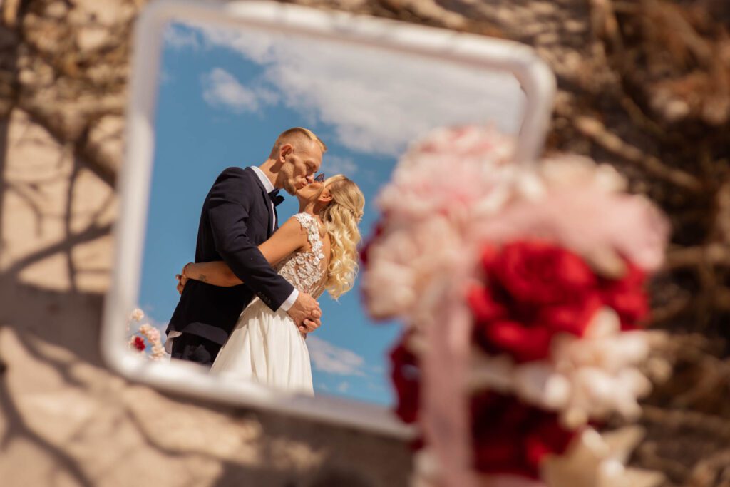 Sesja ślubna na plaży