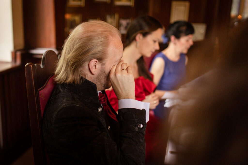 Ślub na Zamku w Rzucewie