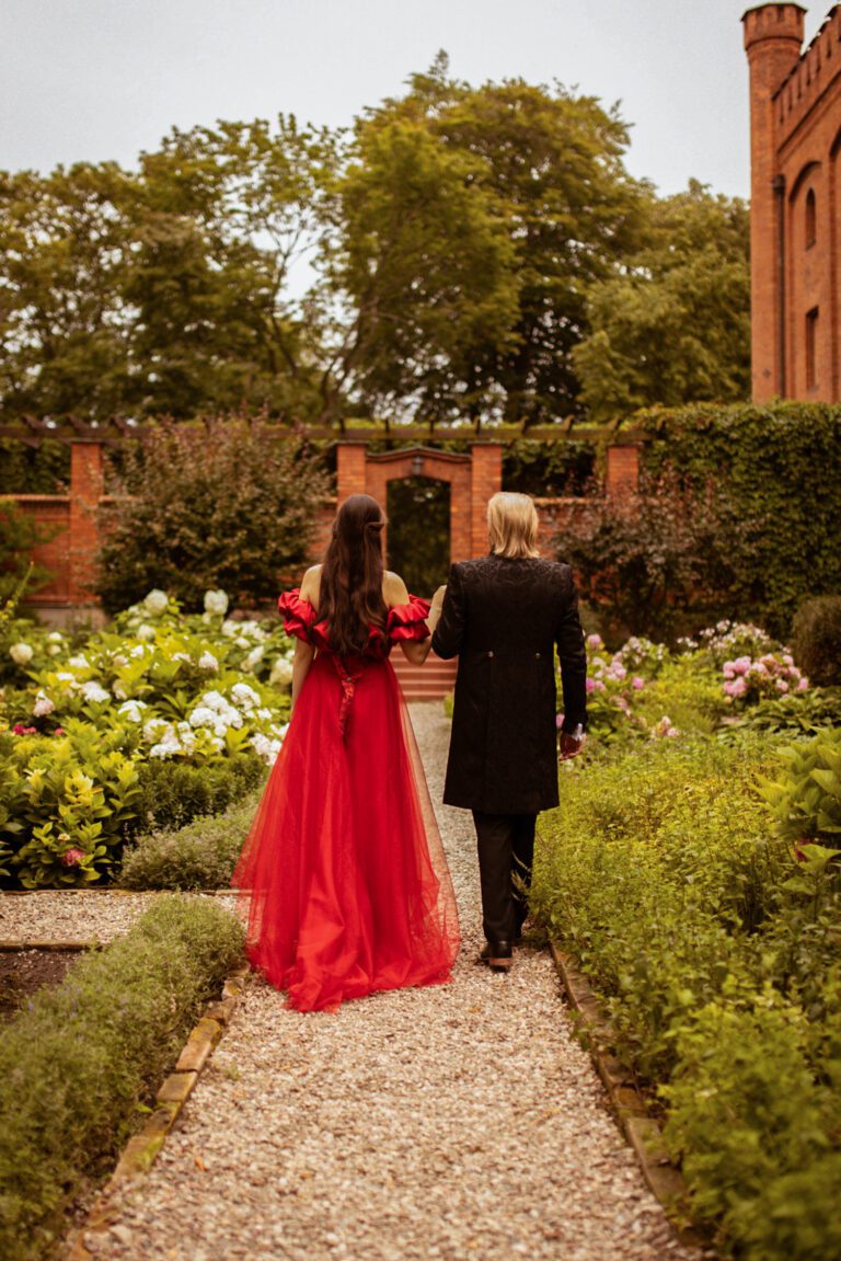 Sesja ślubna na Zamku w Rzucewie