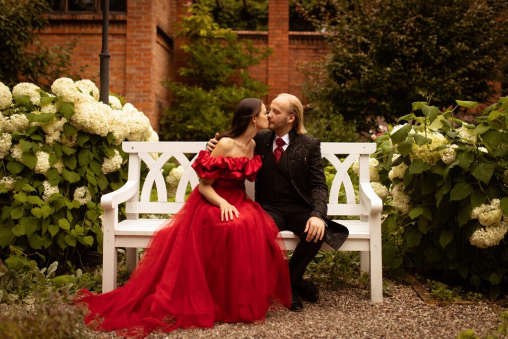 Sesja ślubna na Zamku w Rzucewie