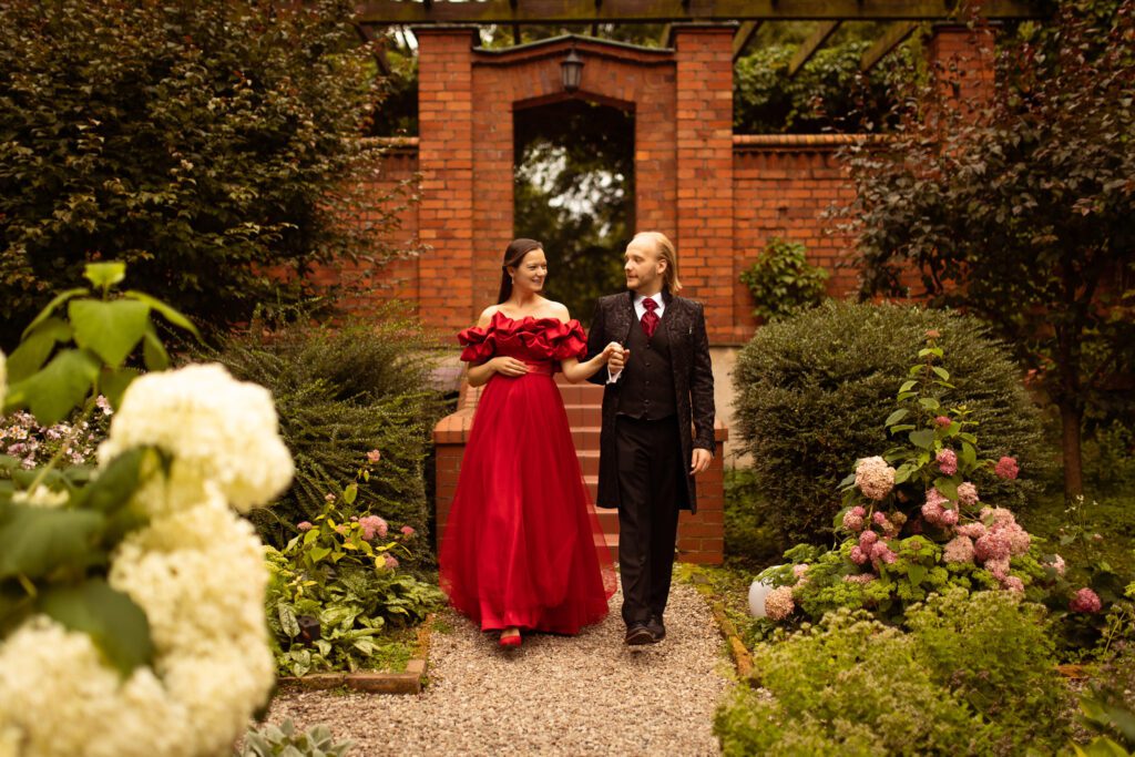 Sesja ślubna na Zamku w Rzucewie