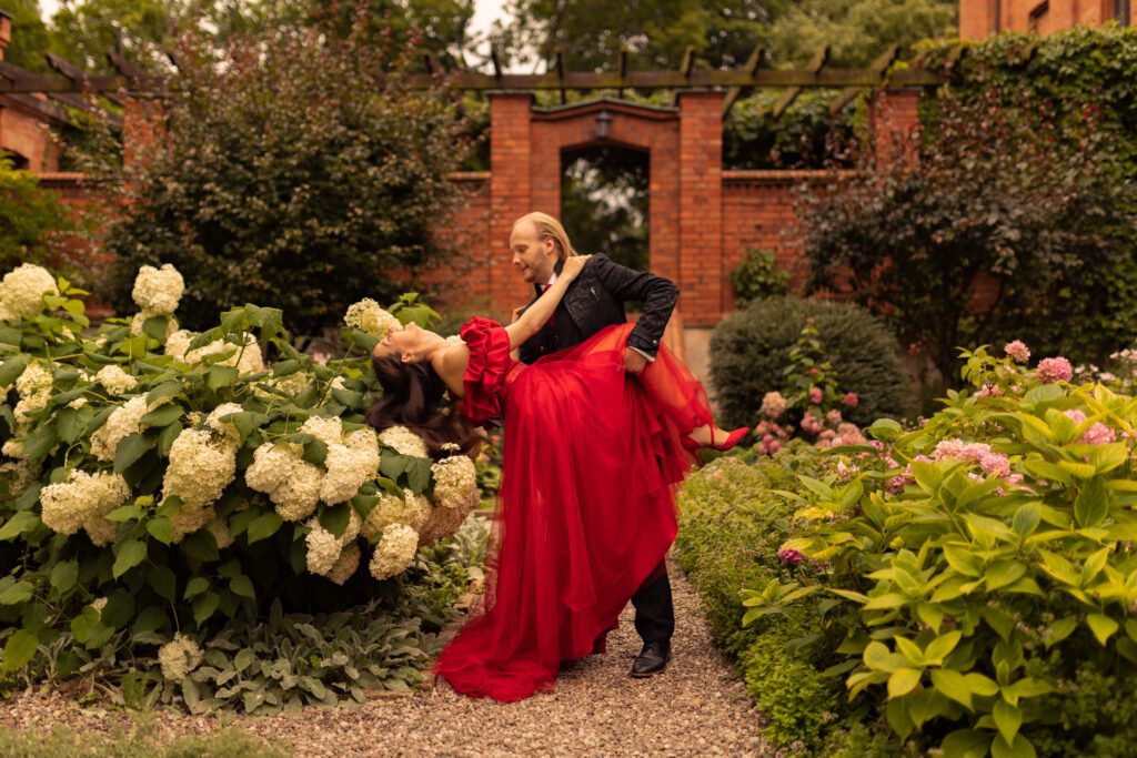 Sesja ślubna na Zamku w Rzucewie