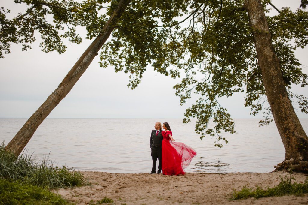 Sesja ślubna na Zamku w Rzucewie