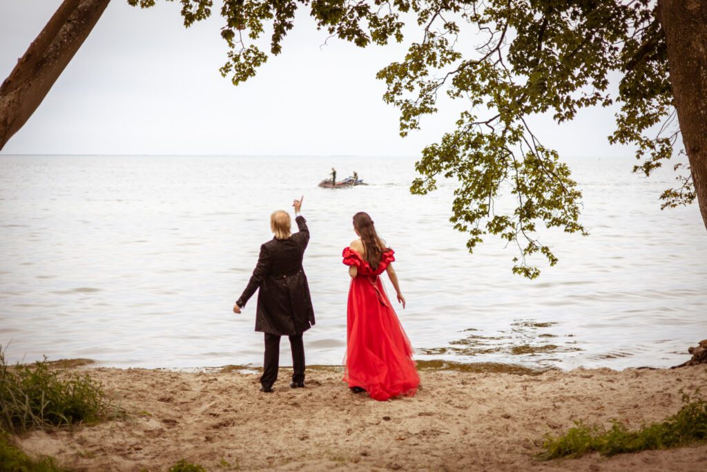 Sesja ślubna na Zamku w Rzucewie