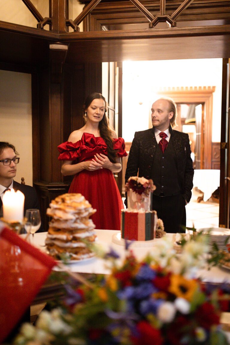 Tort ślubny na Zamku w Rzucewie