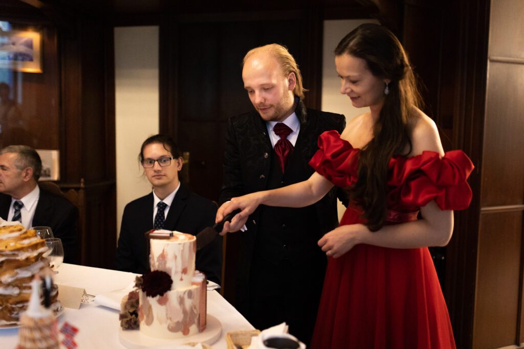 Ślub na Zamku w Rzucewie