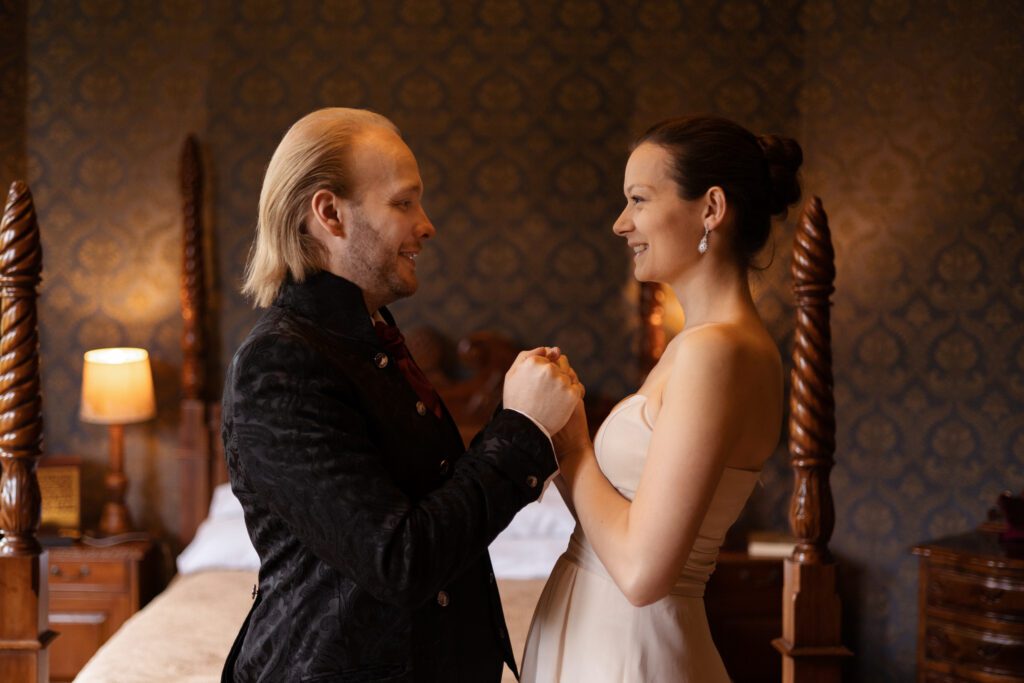 Przygotowania do ślubu na Zamku w Rzucewie