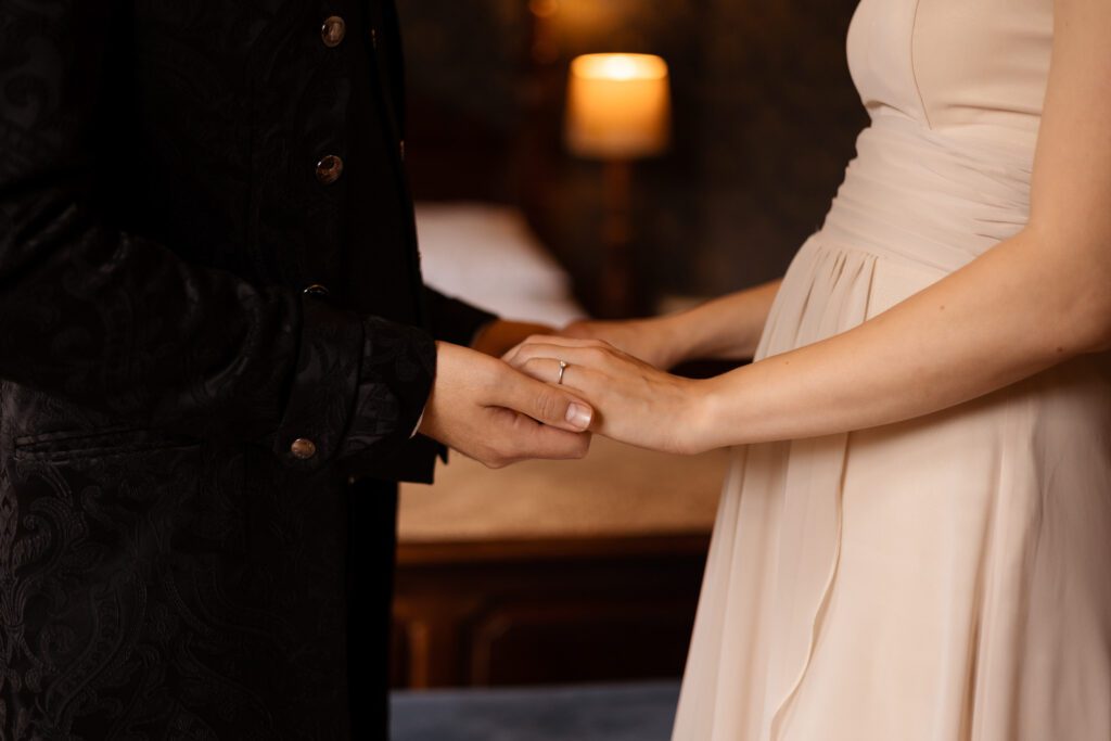 Przygotowania do ślubu na Zamku w Rzucewie