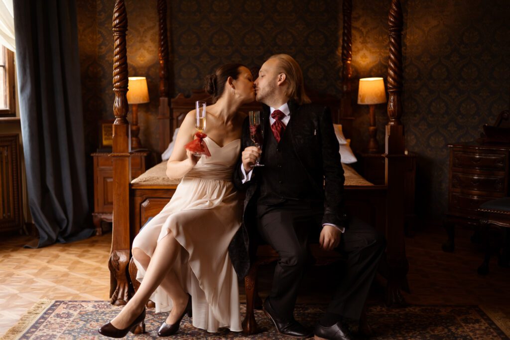 Przygotowania do ślubu na Zamku w Rzucewie