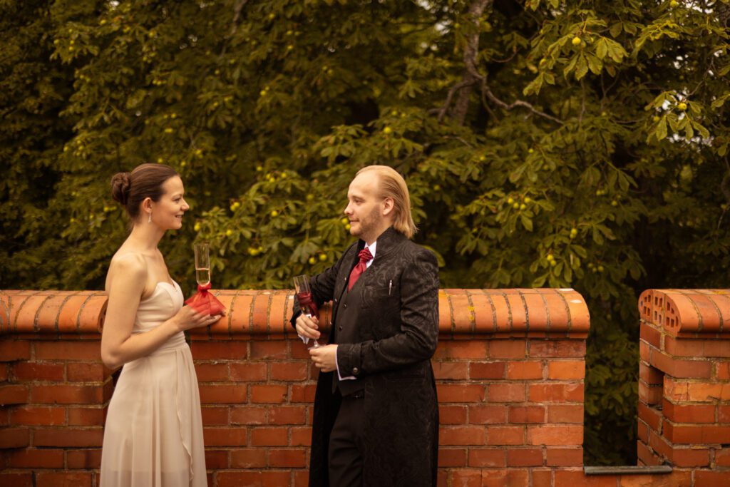 Przygotowania do ślubu na Zamku w Rzucewie