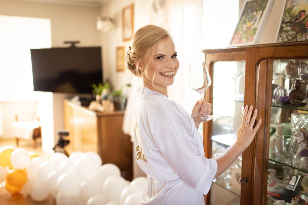 Przygotowania panny młodej