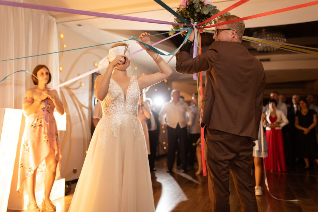 Oczepiny ze wstążkami