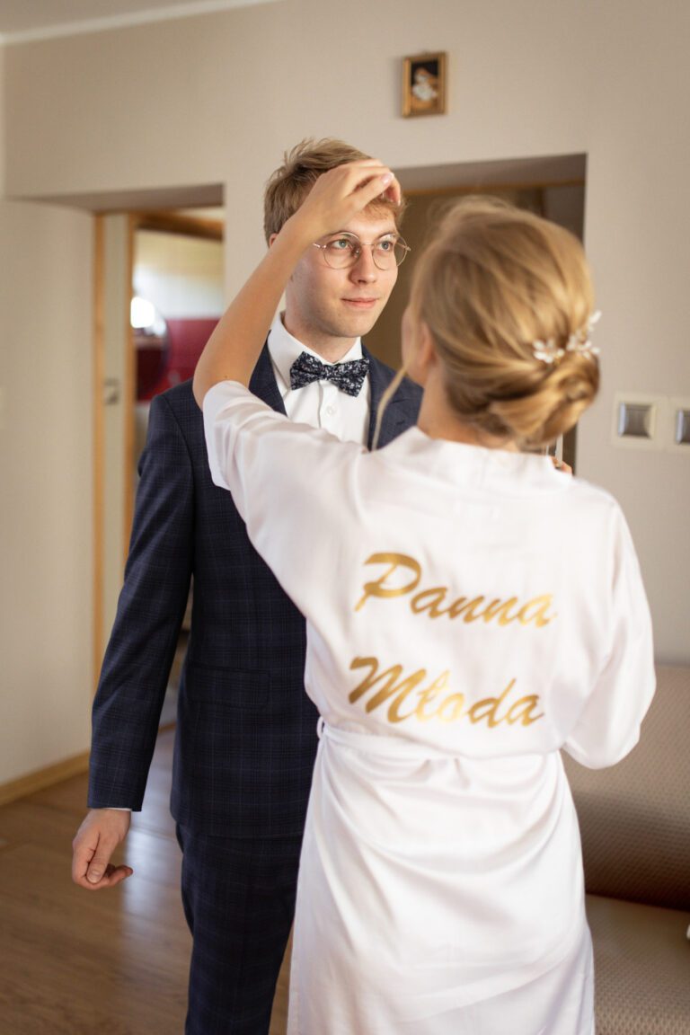 Przygotowania panny młodej