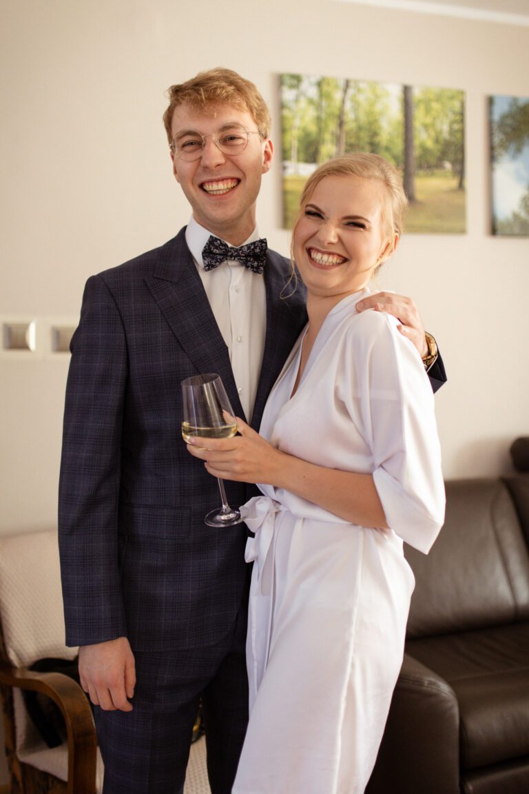 Przygotowania panny młodej