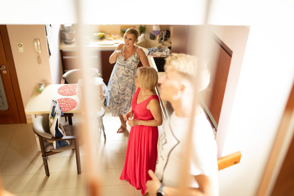 Przygotowania pana młodego