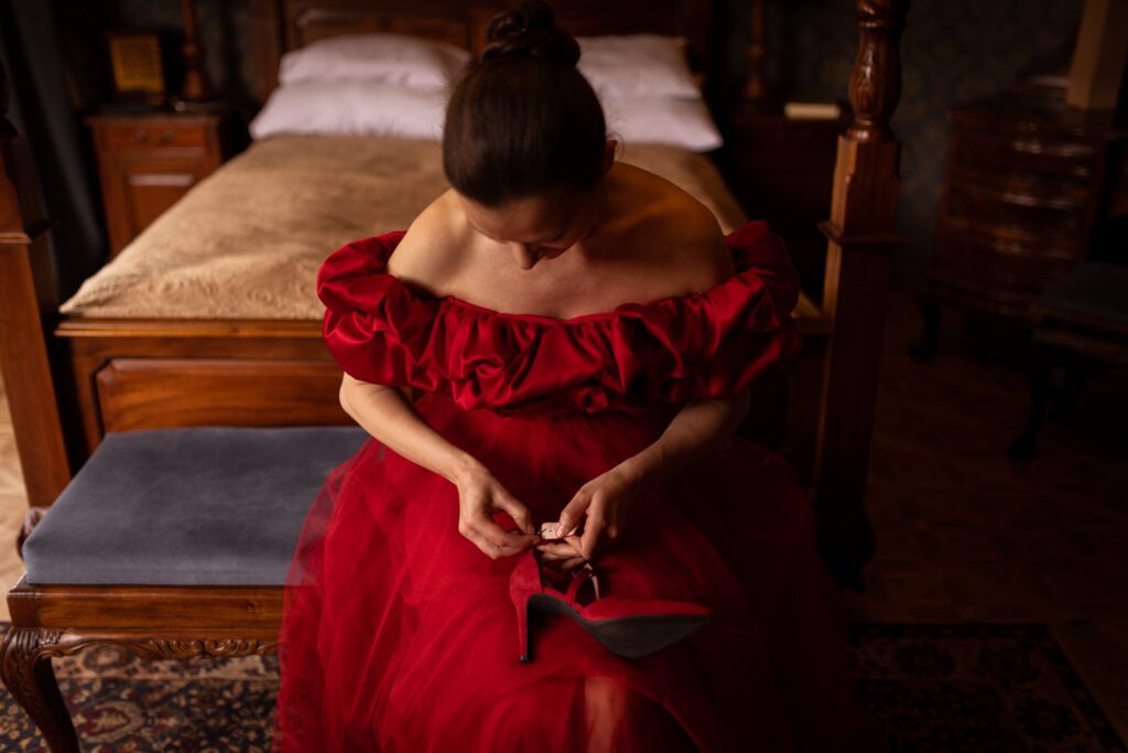 Przygotowania do ślubu na Zamku w Rzucewie