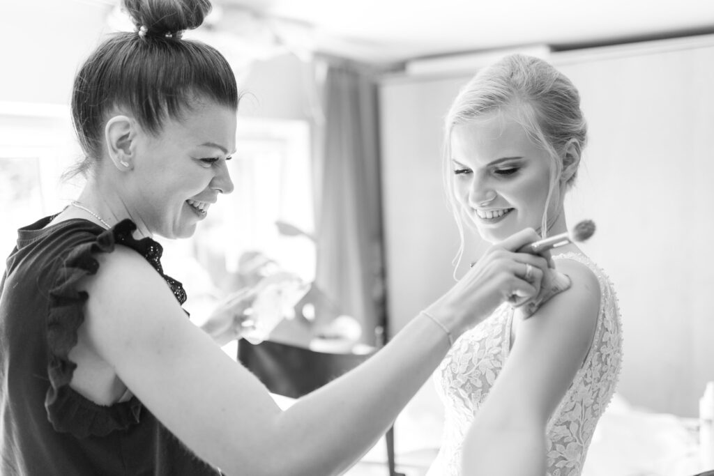 Przygotowania panny młodej