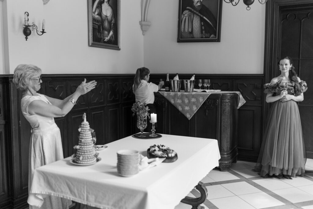 Ślub na Zamku w Rzucewie