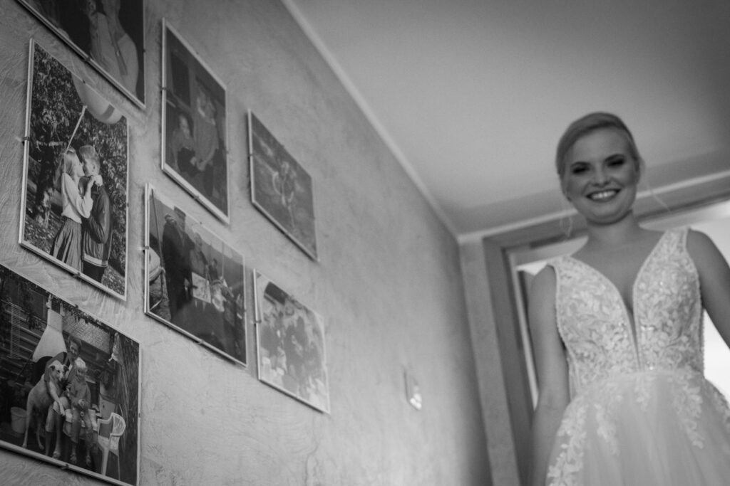 Przygotowania panny młodej