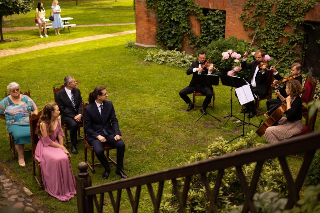 Ślub na Zamku w Rzucewie