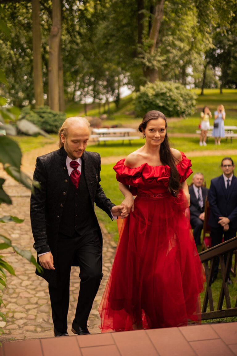 Ślub na Zamku w Rzucewie