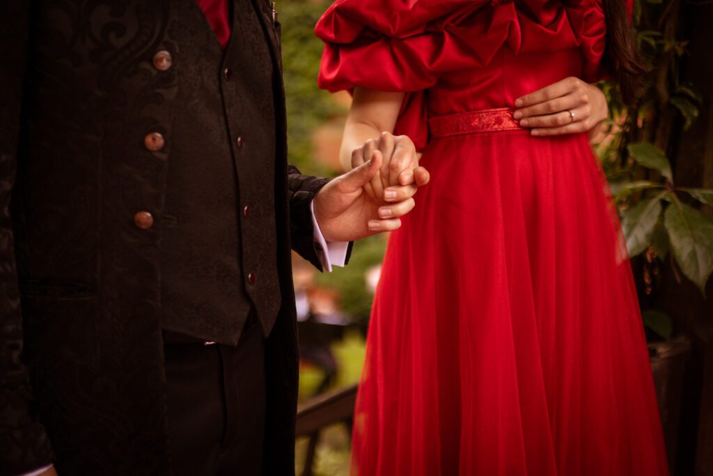 Ślub na Zamku w Rzucewie