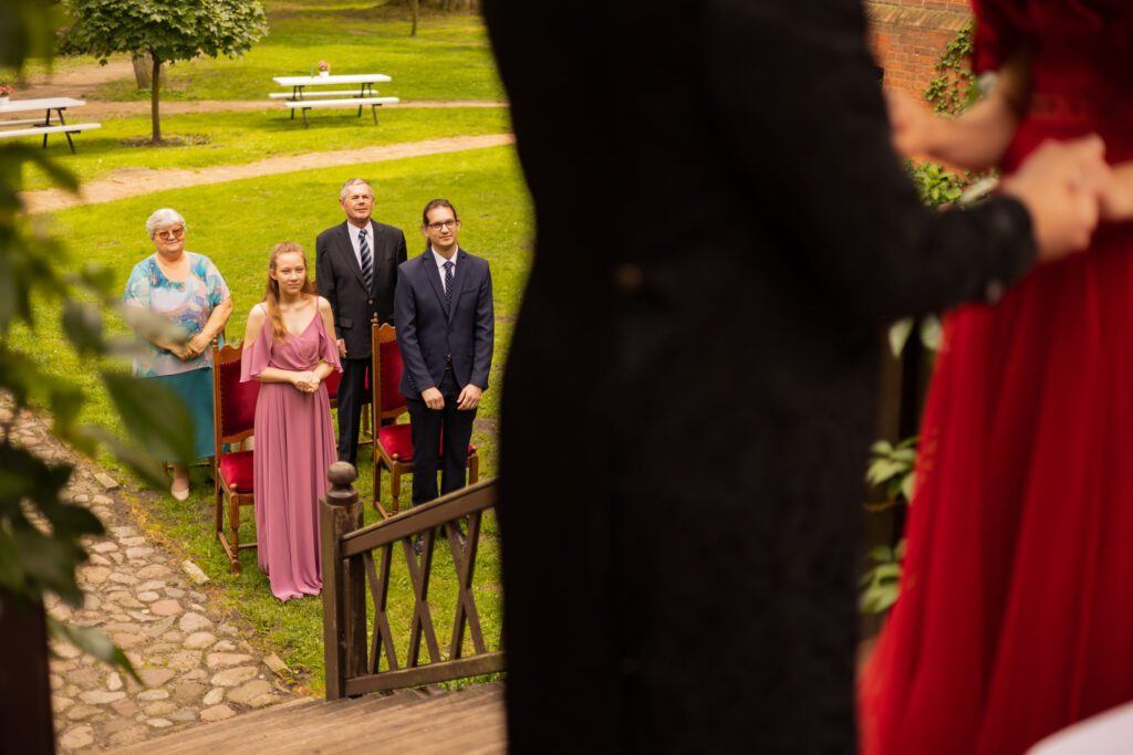 Ślub na Zamku w Rzucewie