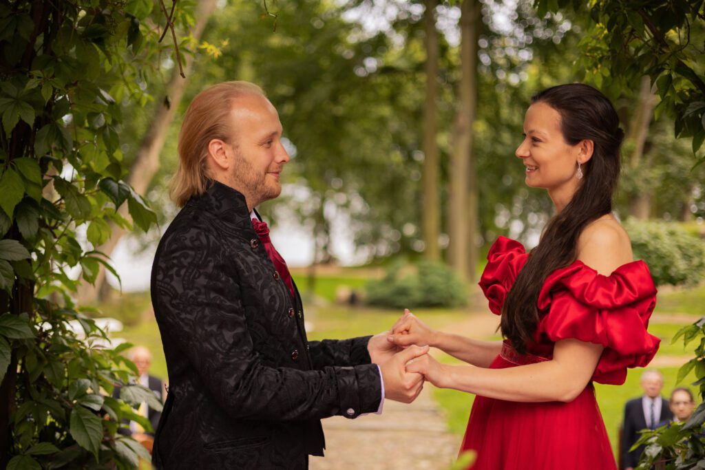 Ślub na Zamku w Rzucewie