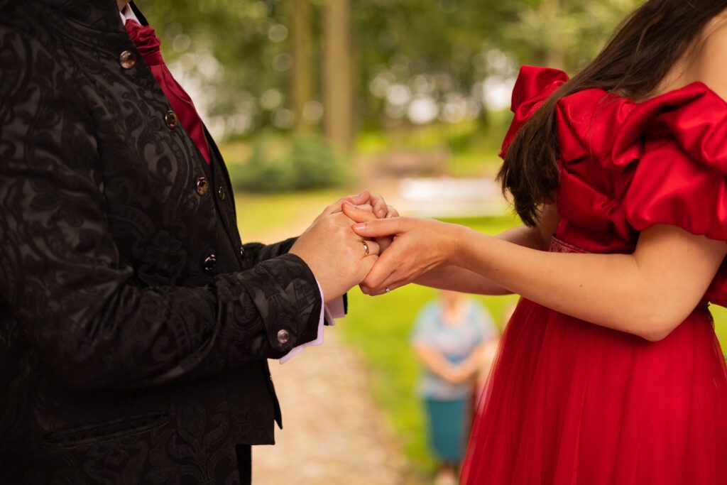 Ślub na Zamku w Rzucewie