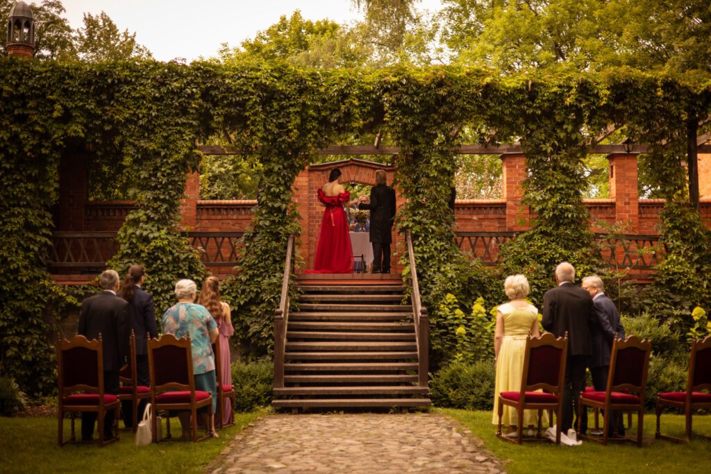 Ślub na Zamku w Rzucewie