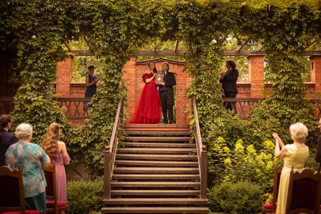 Ślub na Zamku w Rzucewie