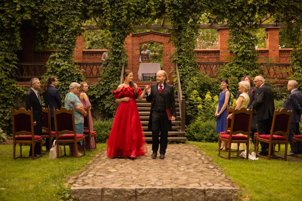 Ślub na Zamku w Rzucewie