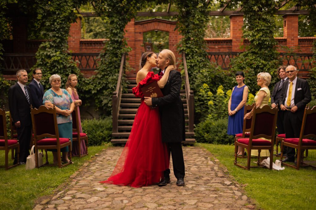 Ślub na Zamku w Rzucewie