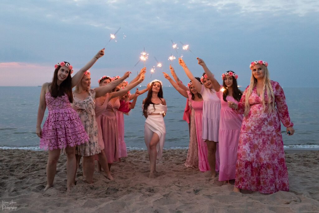 Wieczór panieński na plaży