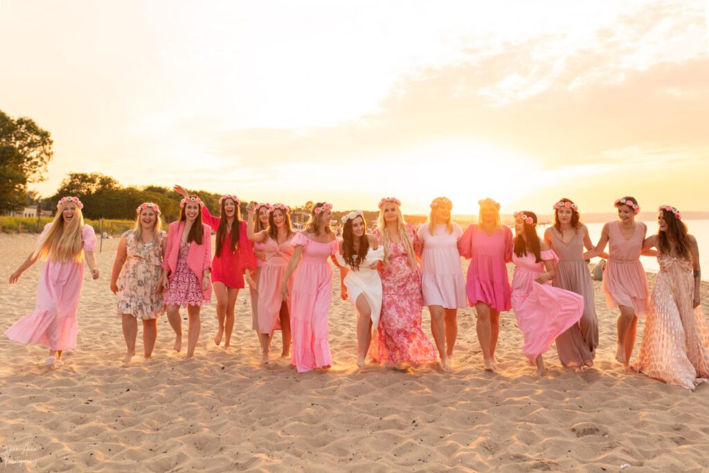 Wieczór panieński na plaży w Gdańsku