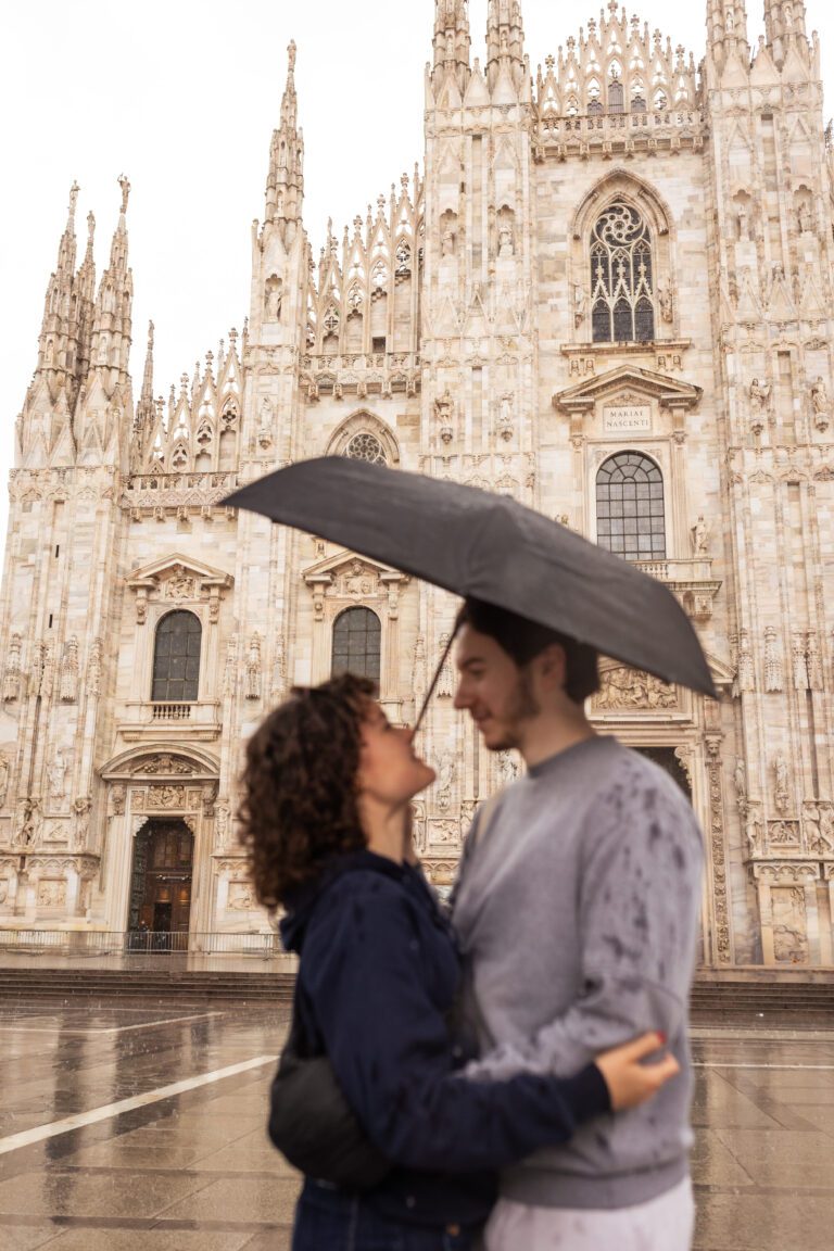 Milan couple photo shoot
