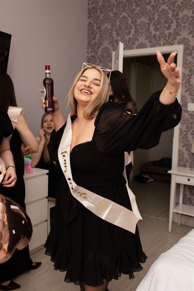 Sesja na wieczorze panieńskim w Gdańsku