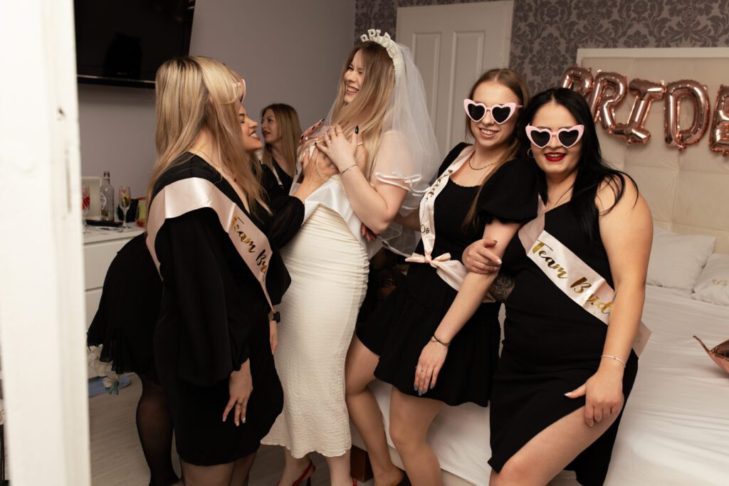 Sesja na wieczorze panieńskim w Gdańsku