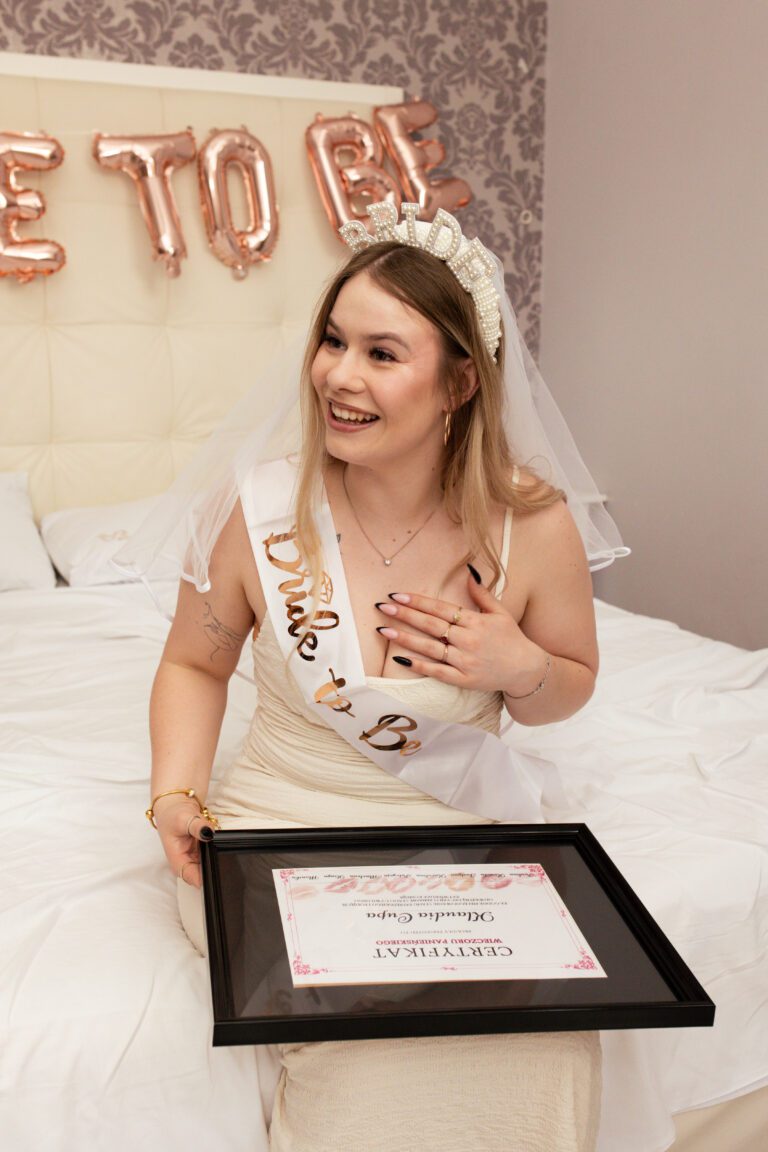 Sesja na wieczorze panieńskim w Gdańsku