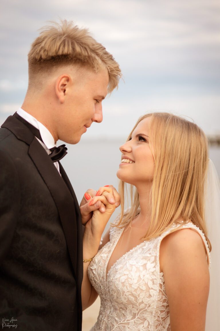 Sesja zdjęciowa na plaży w Gdańsku