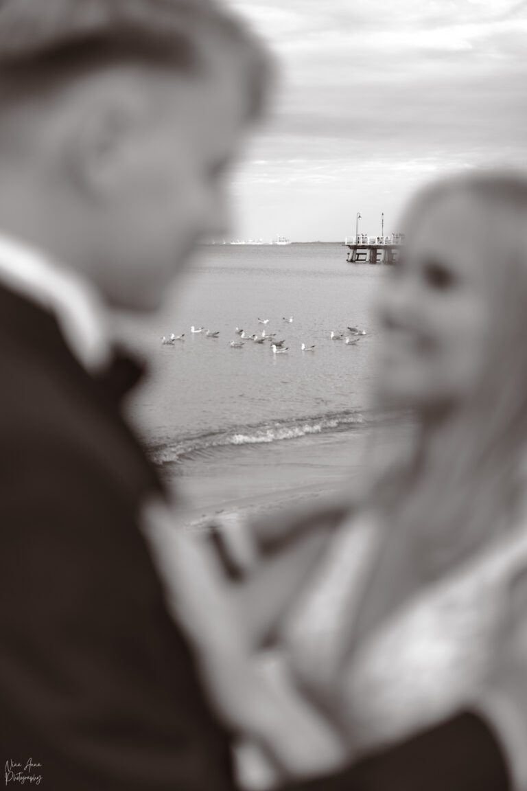 Sesja ślubna na plaży